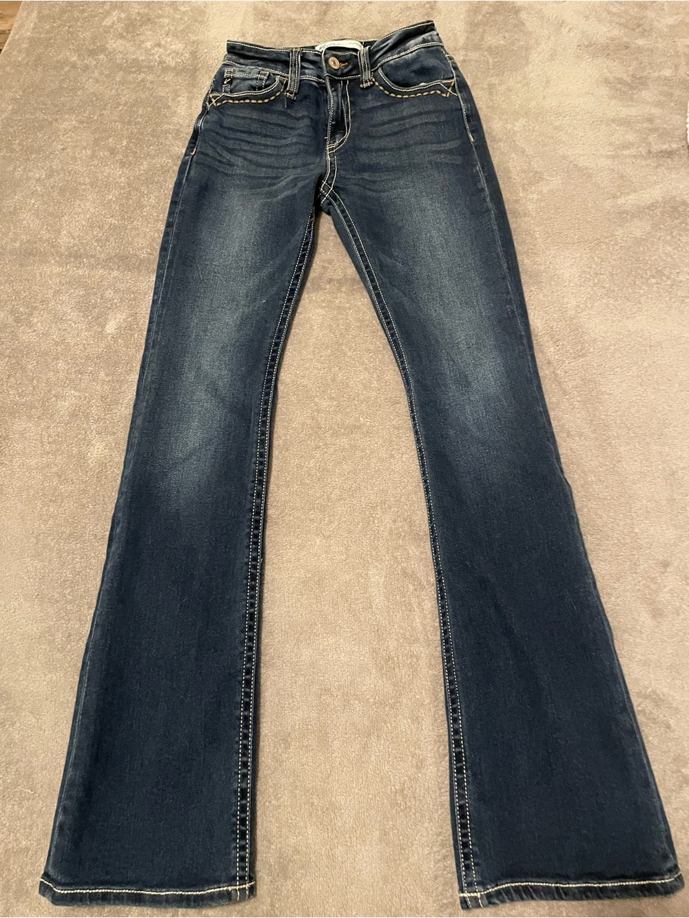 KanCan for Maurices Dark Wash Bootcut Jeans Size 25
